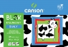 Blok Canson rysunkowy biay 20 kart 90g/m2