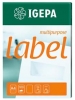 Etykiety samoprzylepne uniwersalne A4 Igepa Multipurpose Label